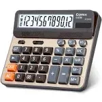 Comix Desktop Calculator, Large Computer Keys, 12 Digits Display, Champaign Gold  | eBay