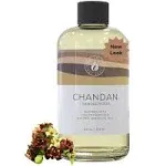 Chandan - Sandalwood Essential Oil/Reed Diffuser Oil Refill (8.5 Fl. oz.) for Reed Diffusers, Electric Diffuser Oil Machines, and Oil Warmers - Natural, Organic Sandalwood Diffuser Oil