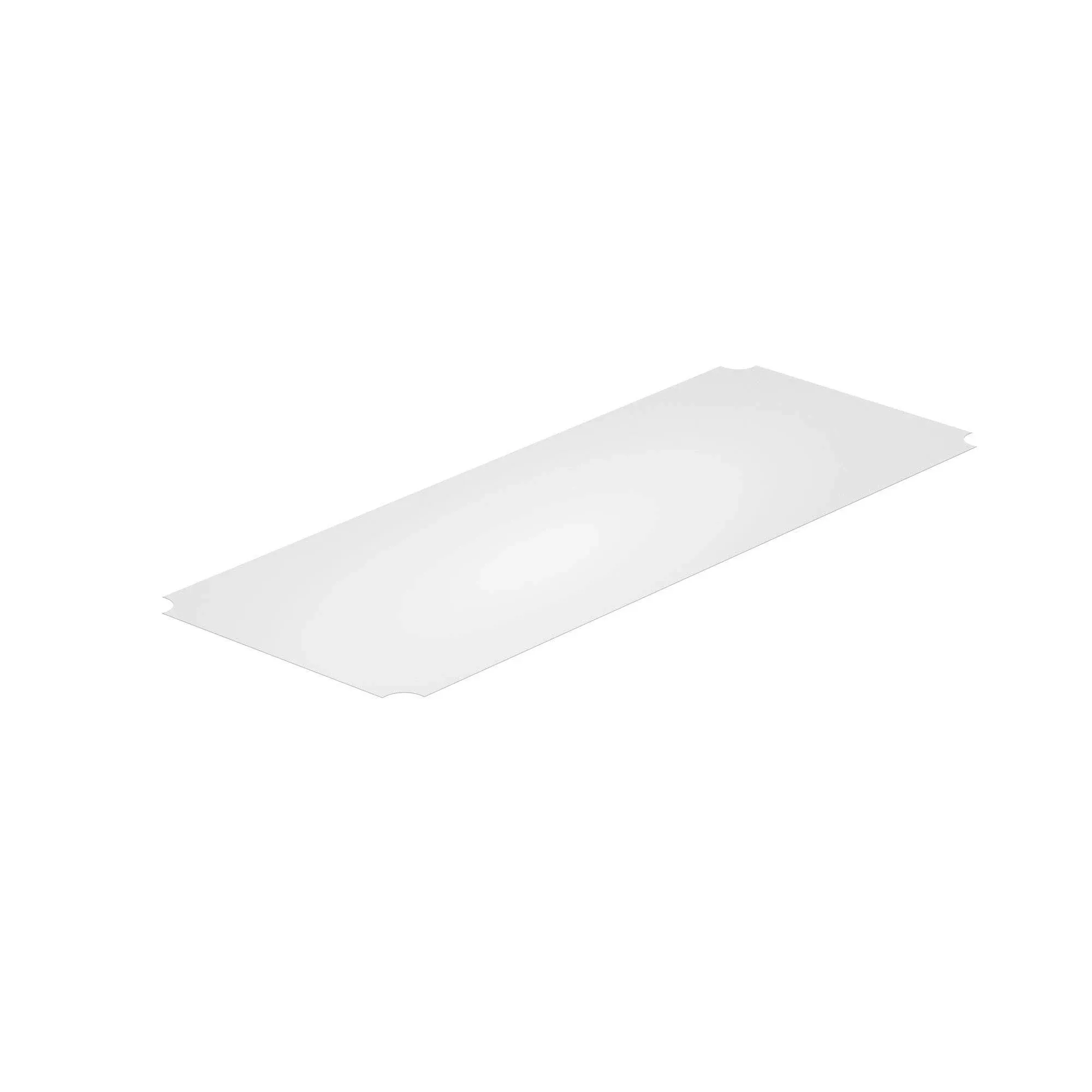 Thirteen Chefs Industrial Shelf Liners 36 x 14 Inch, 5 Pack Set for Wired Shelving Racks, Clear Polypropylene