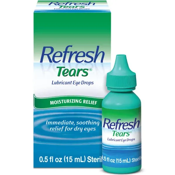 REFRESH TEARS DROP 15ML   carboxymethylc<wbr/>ellulose sodium OPHTHALMIC DROPS 0.5 %