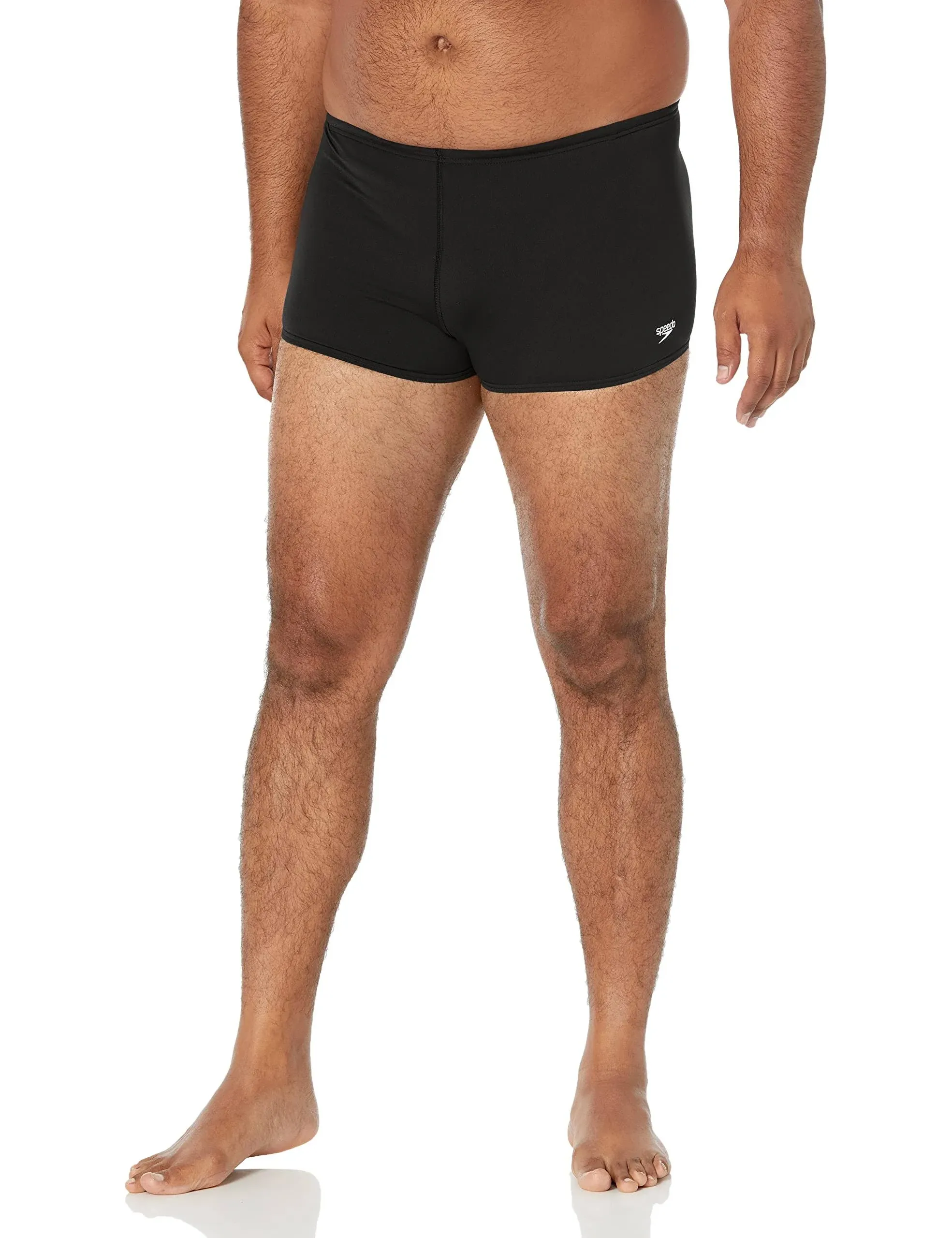 Speedo Solid Square Leg - Endurance+ Black 38