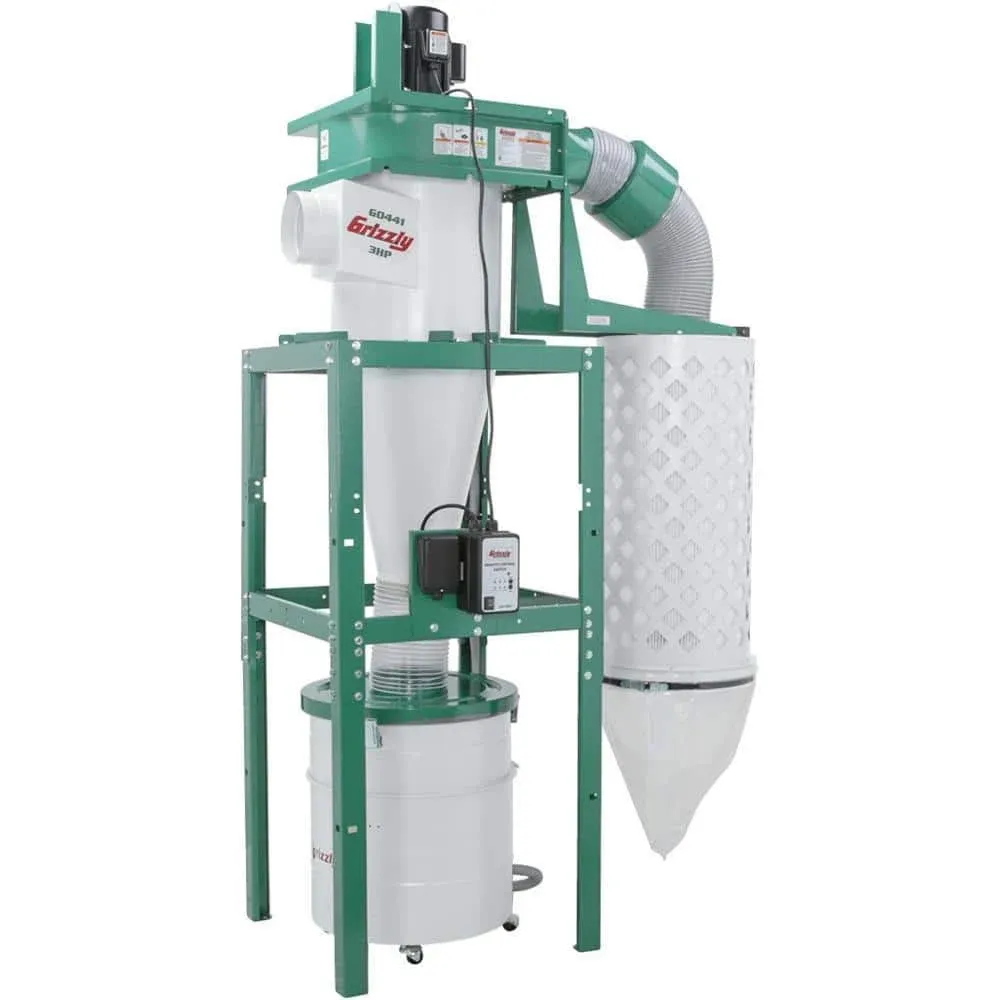 Grizzly 3 HP Cyclone Dust Collector