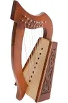 Roosebeck Lily Harp 8-String Knotwork