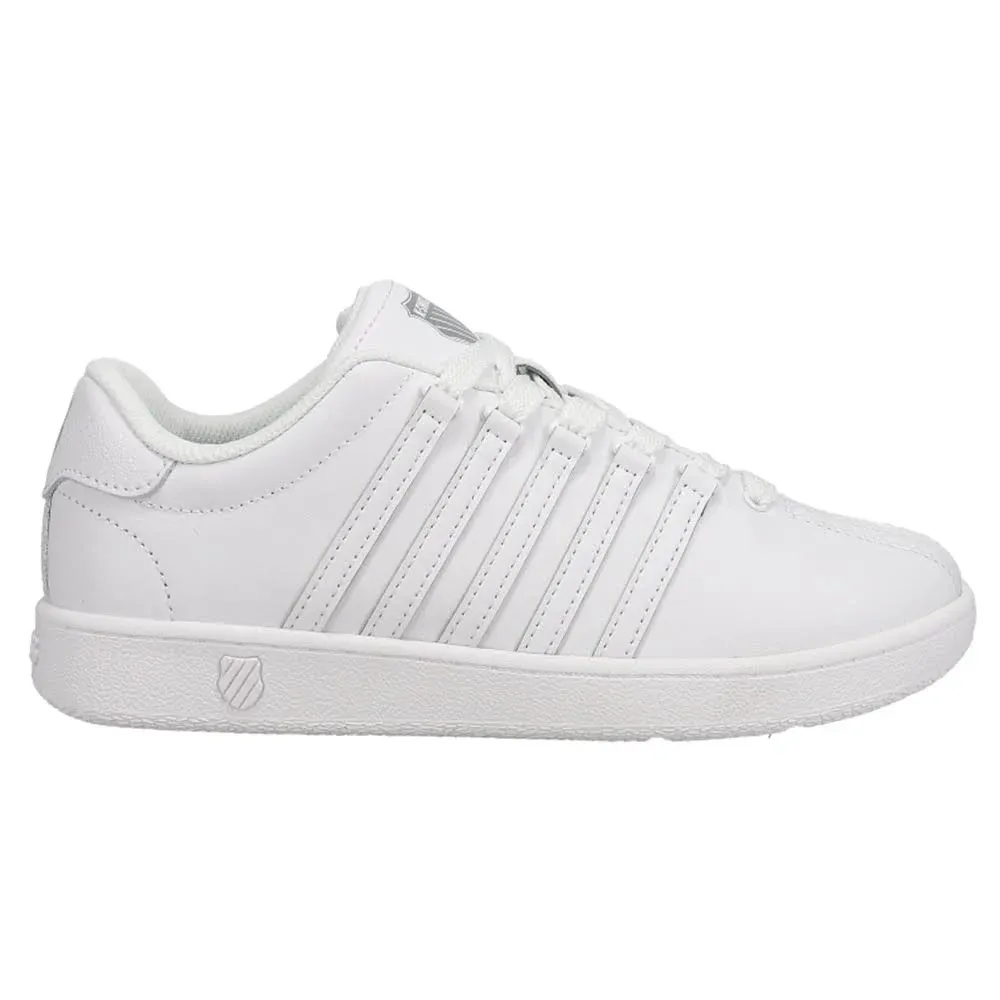 K-Swiss Kids Classic VN White White Shoes 3.5 / White