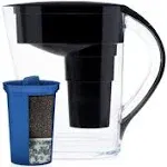 Santevia Water Systems Mina Alkaline Pitcher Black