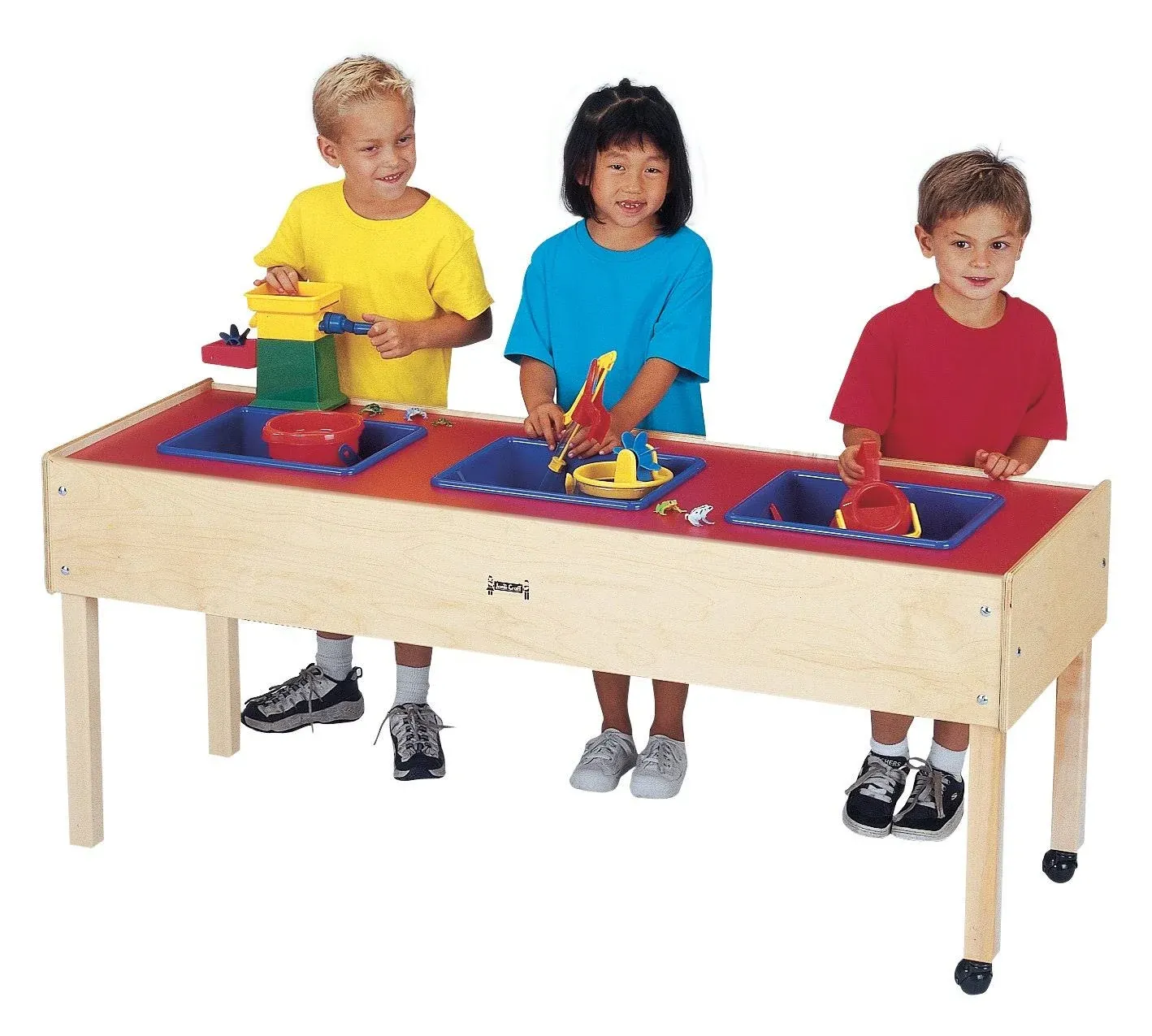 Jonti-Craft® 3 Tub Sensory Table