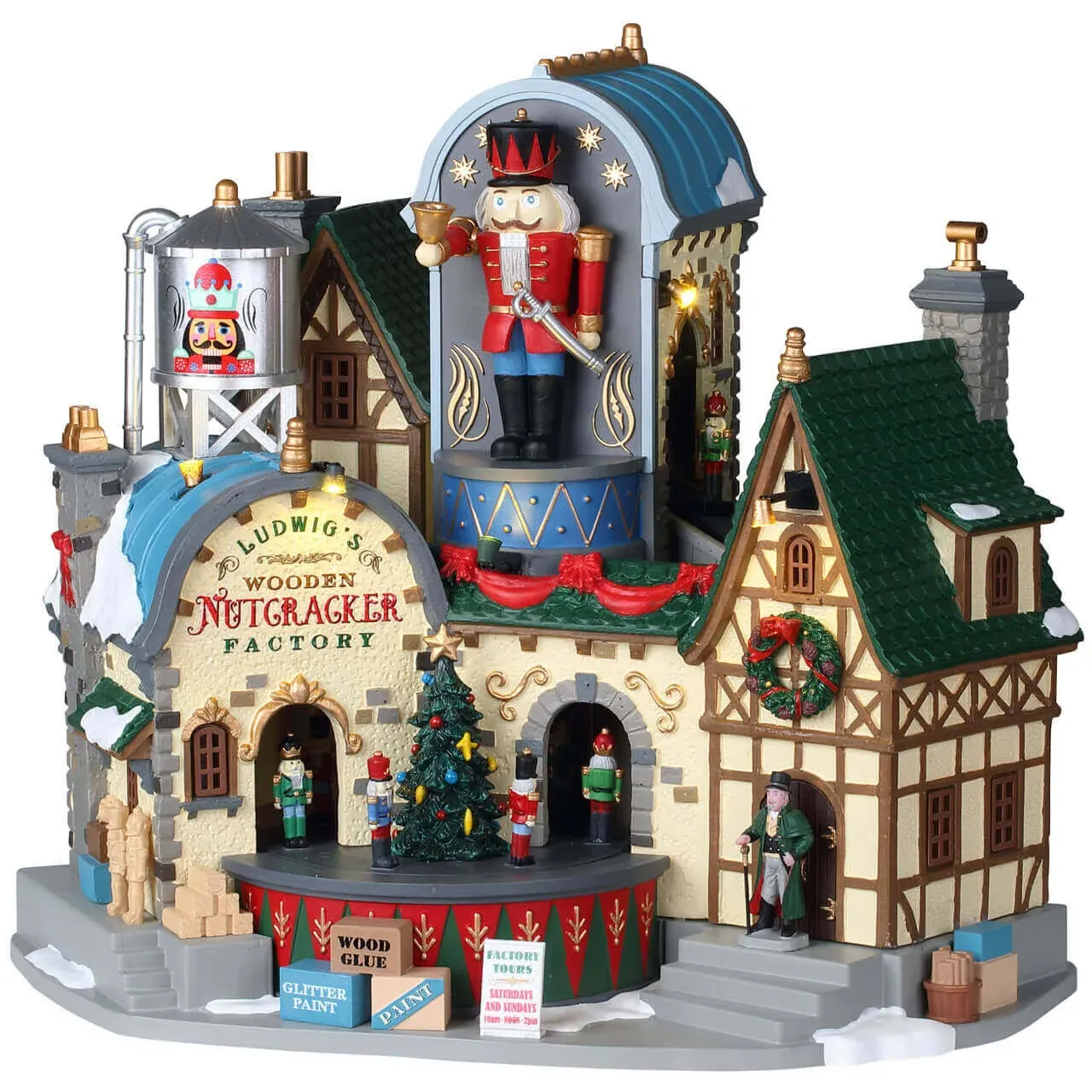 Lemax Holiday & Christmas Collection Ludwig's Wooden Nutcracker Factory