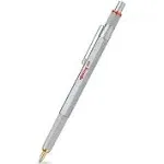 Rotring 800 Ballpoint Pen - Silver Barrel