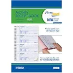 Rediform Money Receipt Book, 2 3/4" x 7" Carbonless Triplicate, 100 Sets