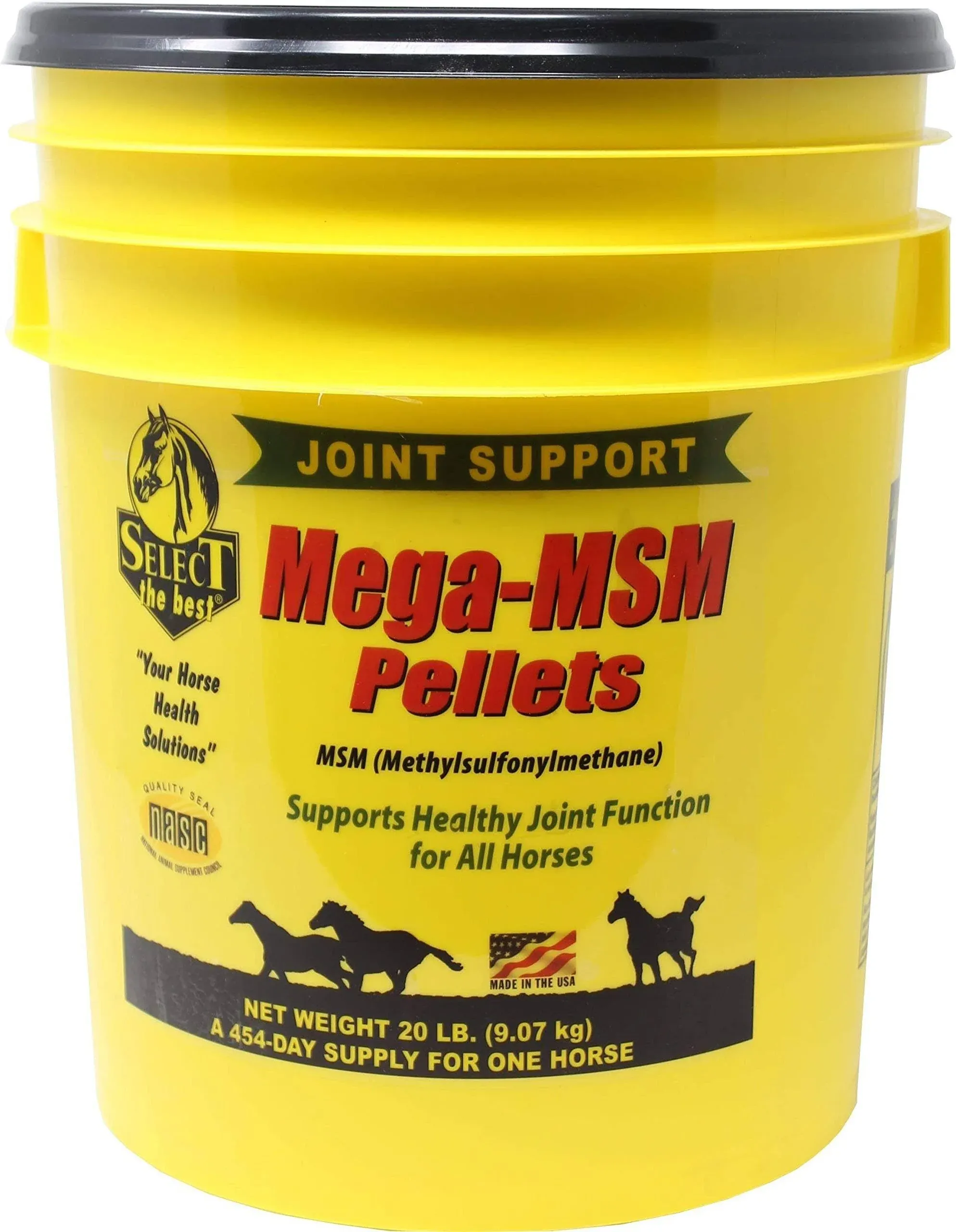 Richdel, Inc 011-660502 Select The Best Mega-MSM Pellets 5-LB