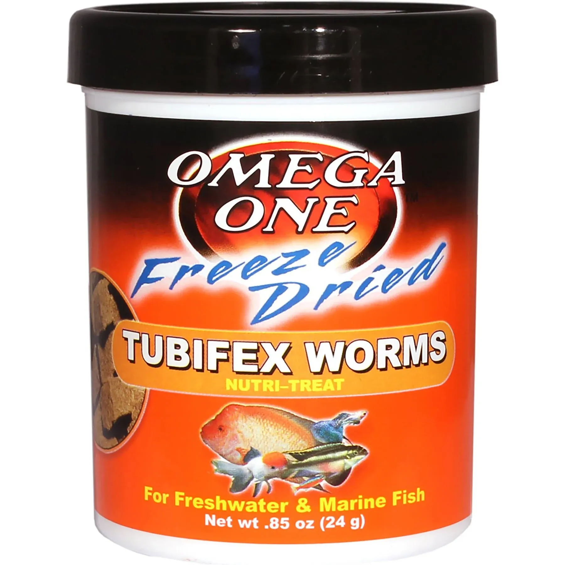 Omega One Freeze Dried Tubifex Worms