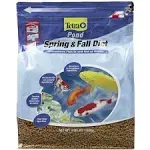 TetraPond Spring And Fall Diet 3.08 Pounds, Pond Fish Food, For Goldfish And Koi (16469), 3 lb, 7 L