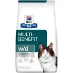 Hills Prescription Diet w/d Feline Cat Food - 8.5 lb bag