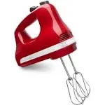 KitchenAid - KHM512ER 5-Speed Hand Mixer - Empire Red