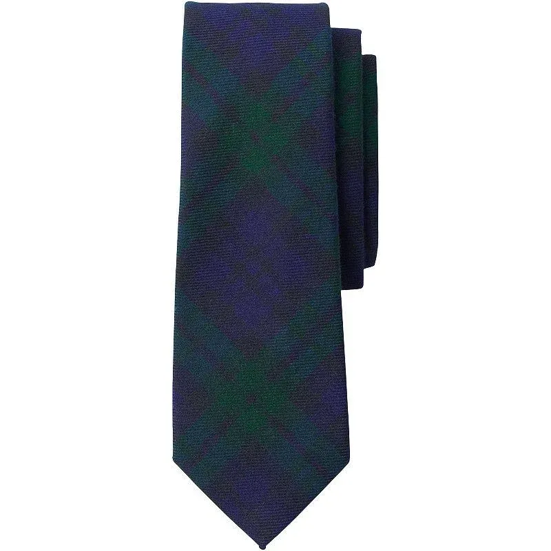 Lands' End Adult Plaid Tie