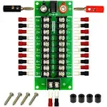 20Amp 2x10 Position Barrier Terminal Block Distribution Module for AC DC