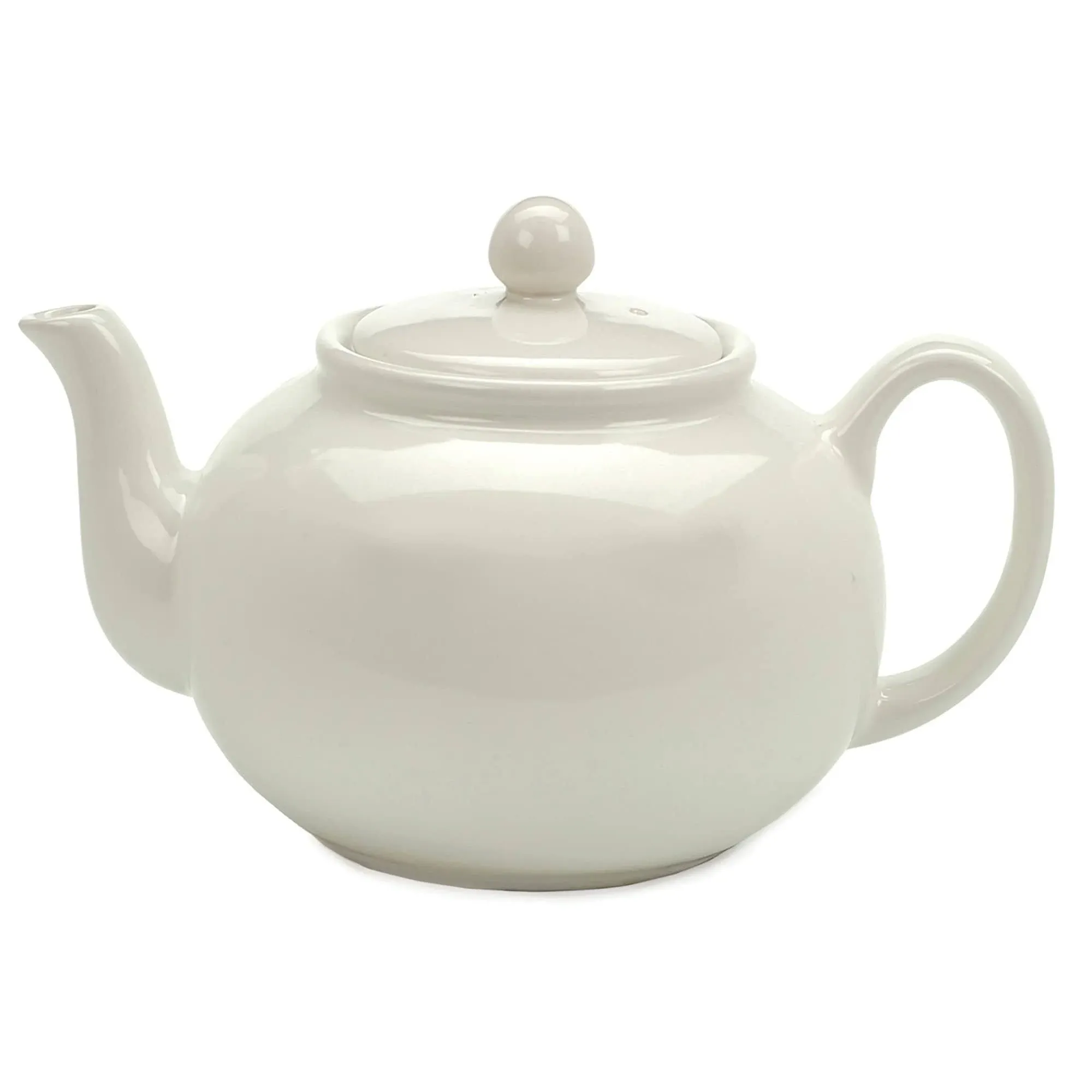 Rsvp Stoneware Teapot - White