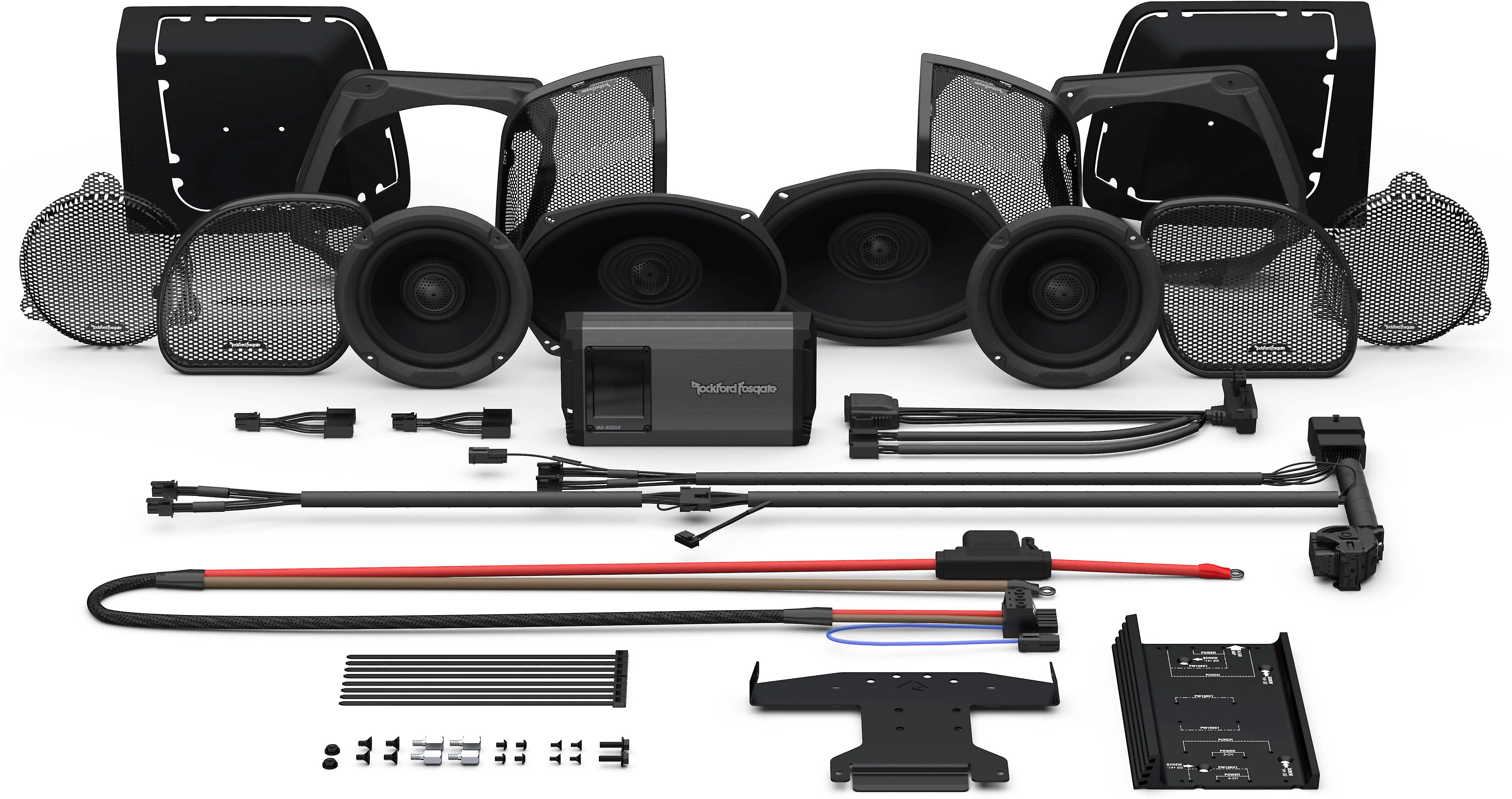 Rockford Fosgate HD14-STG3 - 2014+ Harley Davidson Road Glide/Street Glide Stage 3 Audio Kit