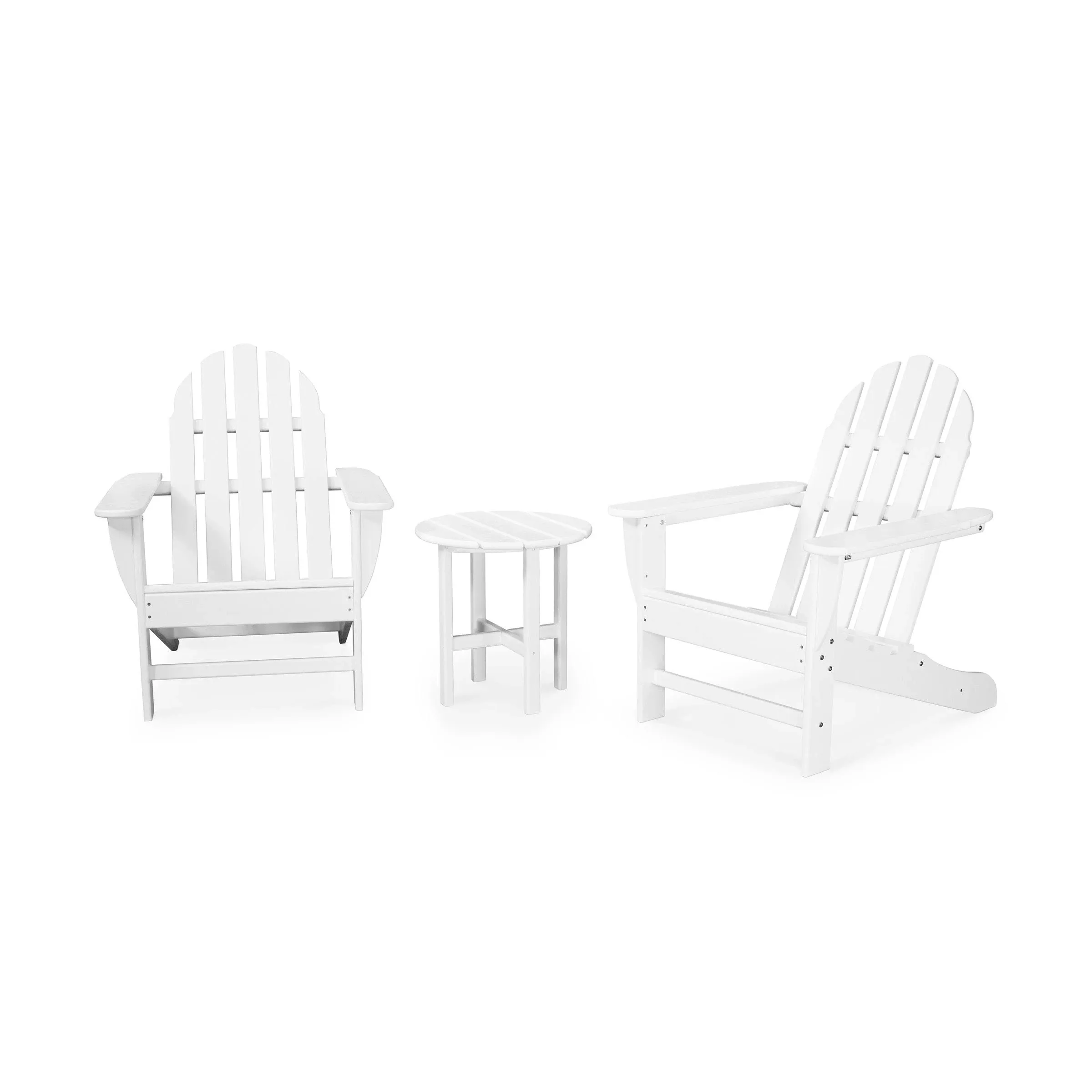 POLYWOOD Classic Adirondack 3-Piece Set