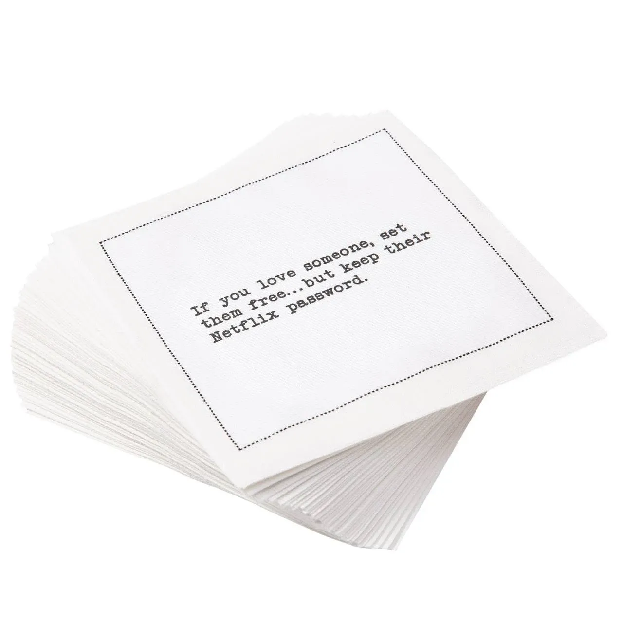 Five Star Napkins Bar Quotes Cocktail Napkins