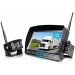 Wireless Backup Camera System Kit 7&#039;&#039; Monitor Reverse Rear View Digital FHD B701