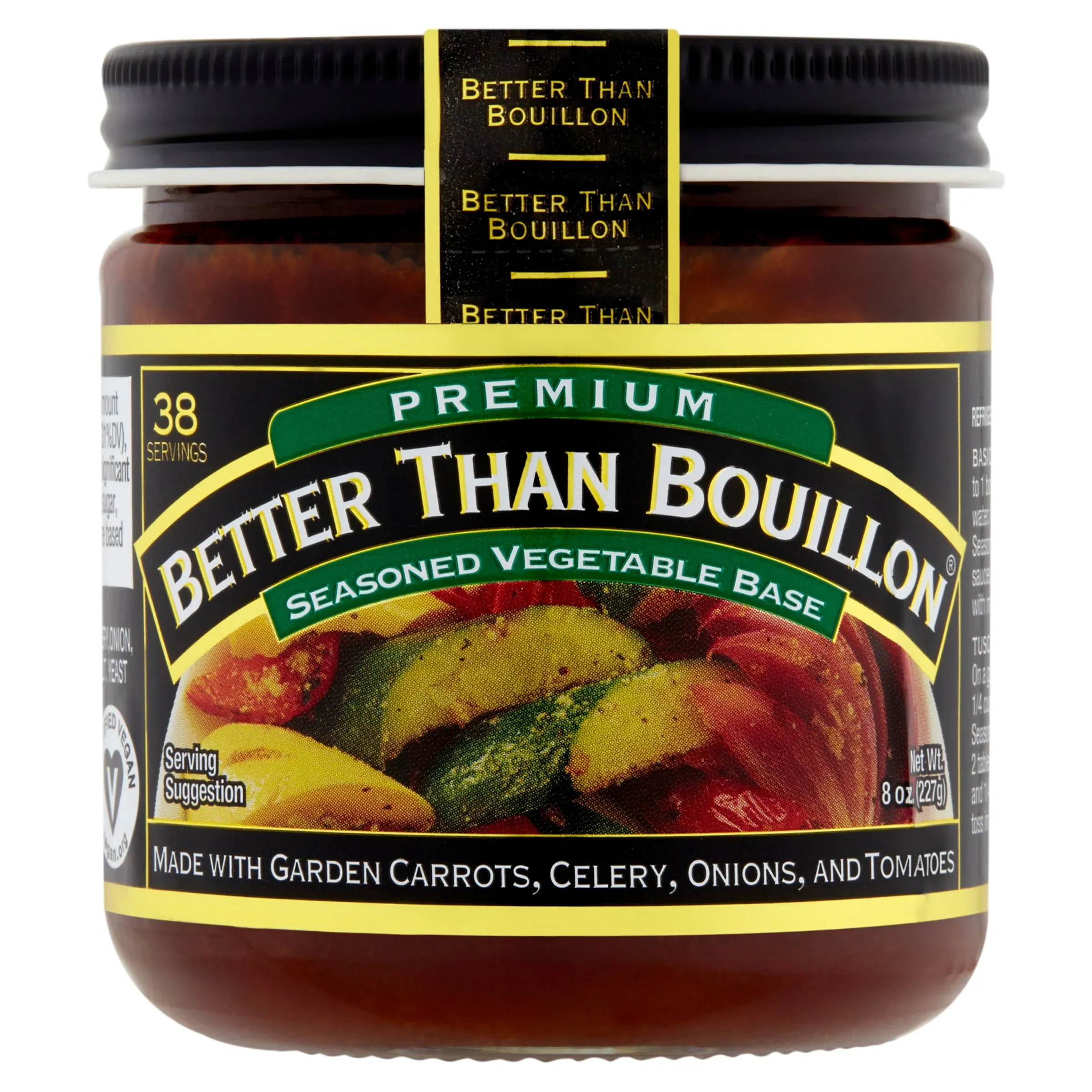 Better Than Bouillon Vegetable Base, Seasoned, Premium