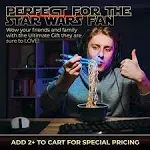 LIGHTSABER CHOPSTICKS LIGHT UP STAR WARS CHOPSTICK LED Glowing Light Saber Chop Sticks REUSABLE Sushi Sabers Cool Fun Geeky STARWARS Chop Stick Set Darth Red Green Blue Purple | 4 Pairs CASE GIFT BOX