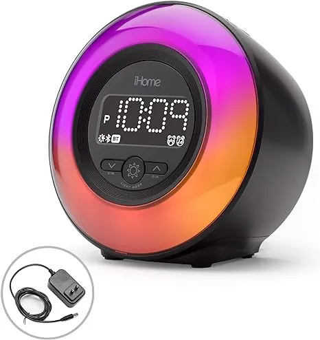 iHome Digital Round Tabletop with AlarmiHome Digital Round Tabletop with Alarm