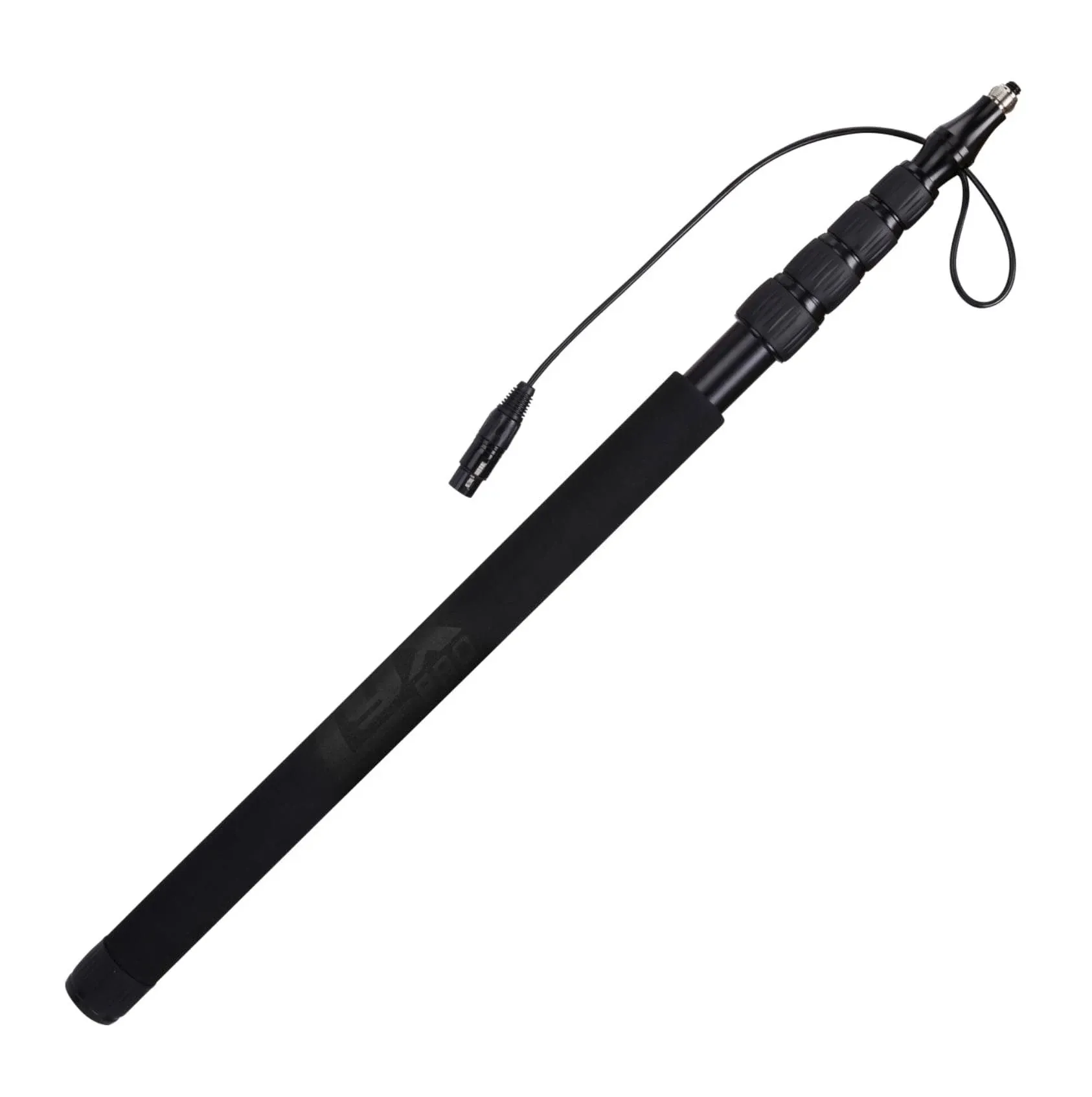 Portable Mic Boom Pole Arm 5 Section Stretchable Padded Handheld Telescopic A...