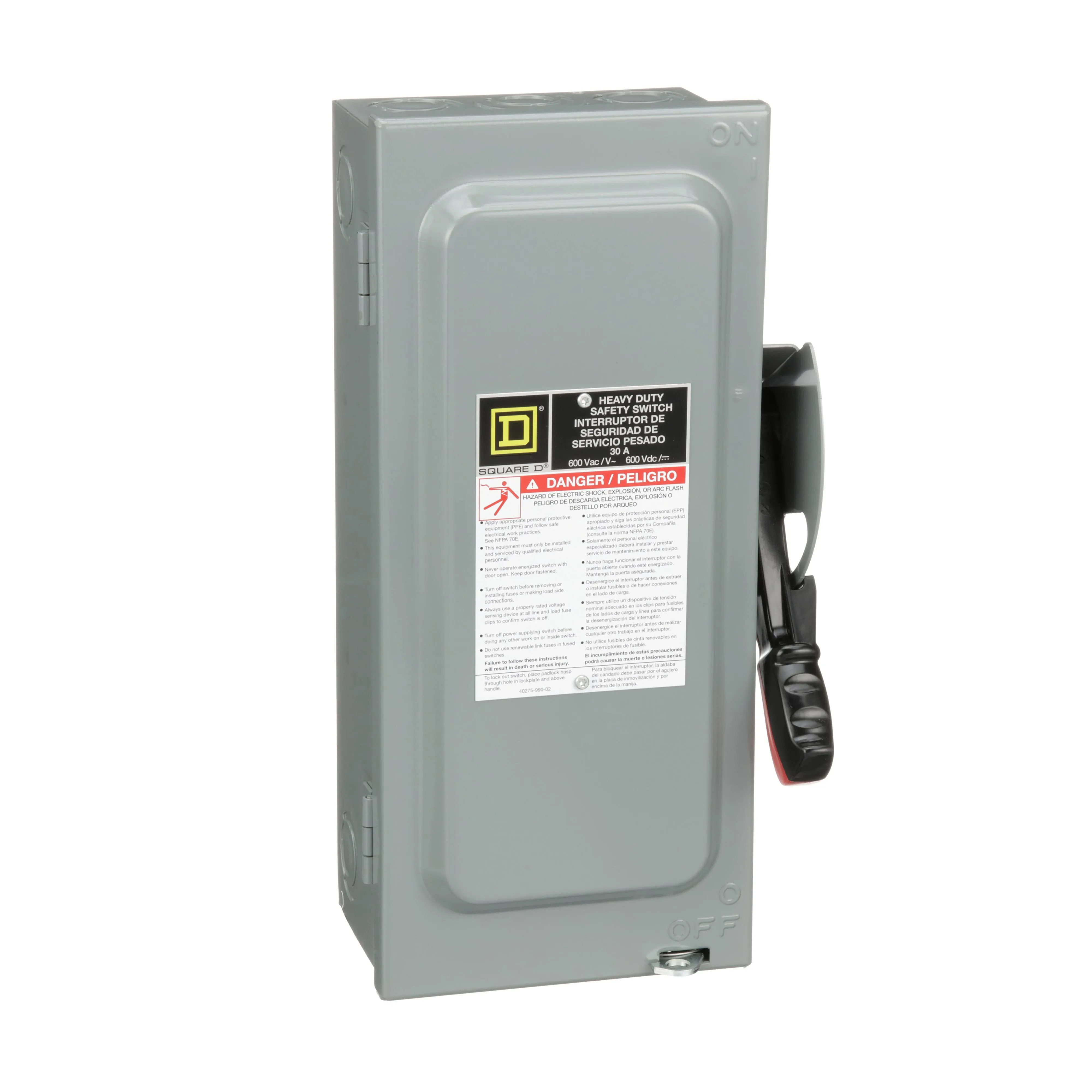 Square D H361 Heavy Duty Safety Switch