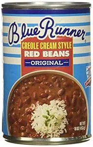 Blue Runner Creole Cream Style Red Beans, 16 oz can, Heat and Serve