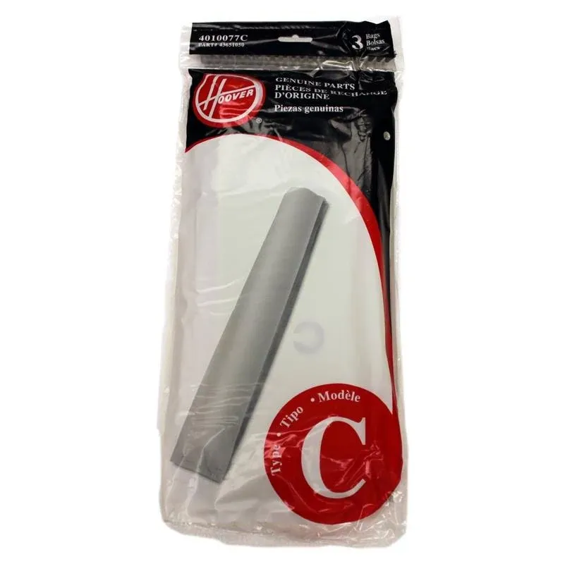 Vacuum Bag For Fits Bottom Fill  Upright Vacuums. 3 pk