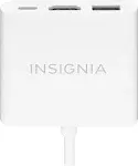 Insignia USB-C to HDMI Multiport Adapter - White - Model: NS-PCACHM