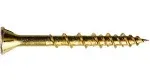 #9 X 2-1/2 In. T25 6-Lobe, Flat Head,  Subfloor Screw, Yellow Zinc (750-Pack)