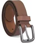 Timberland Men's 35mm Classic Jean Leather Belt - Brown - Size 40