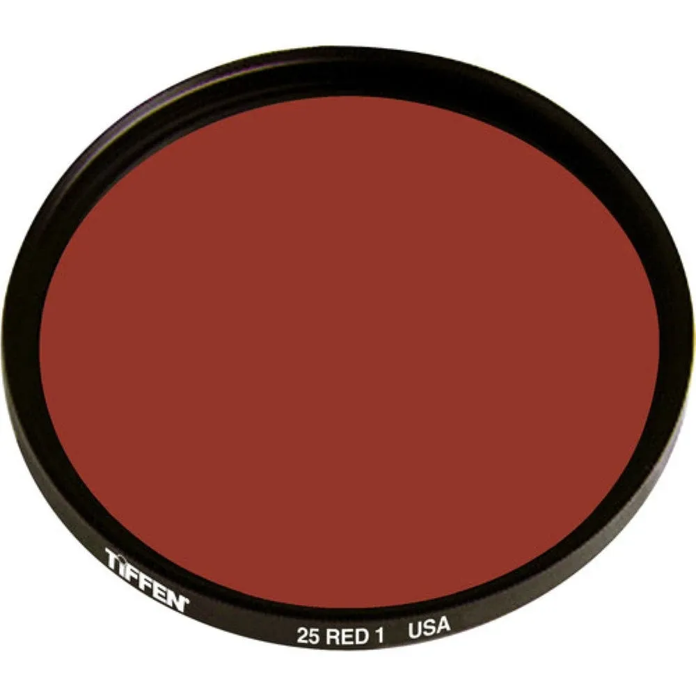 New Tiffen 49mm Red #25 Filter for Black &amp; White Film MFR #49R25