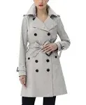 Kimi & Kai Women's Adley Waterproof Hooded Trench Coat, Xs