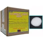 JSP White Aluminum Oxide Powder - 50 Micron (240 Grit), 5 Lb. White Aluminum