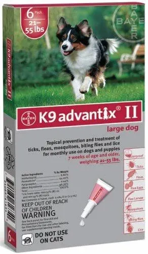 K9 Advantix II for Large Dogs 21