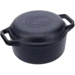 Victoria Cast Iron Dutch Oven Combo Cooker