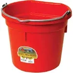 Tuff Stuff Products 20 qt. Flat Utility Bucket KMC-FB100RD