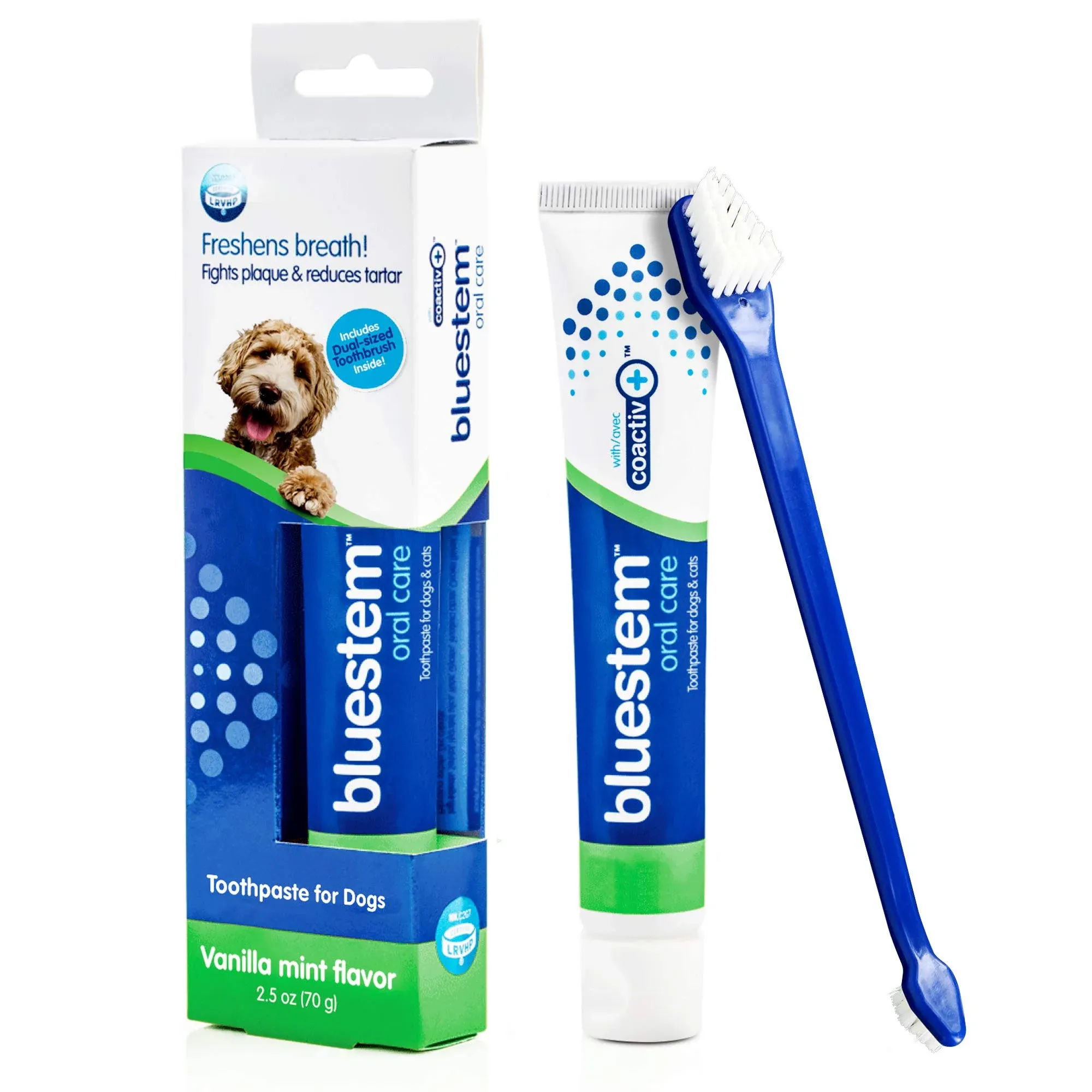 Bluestem Toothpaste/Toothbrush Vanilla Mint 2.5oz