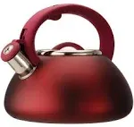 Primula Avalon 2.5 Qt. Whistling Kettle - Brushed Stainless Steel 