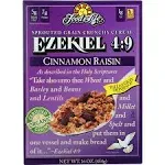 Food For Life Ezekiel 4:9 Cereal, Sprouted Crunchy, Cinnamon Raisin - 16 oz