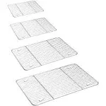 Cooling Rack Set for Baking Cooking Roasting Oven Use,4-Piece Stainless Steel...