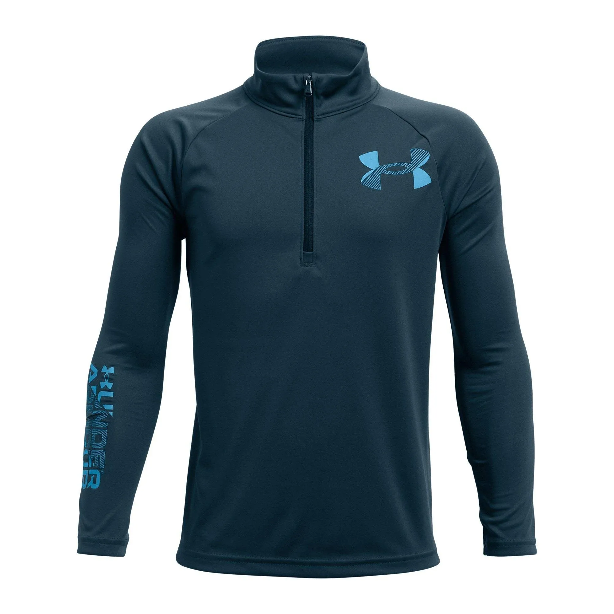 UA Boy's Tech™ Big Logo ½ Zip