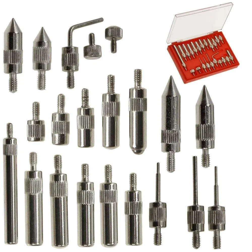 Premium 22 pc Dial/Digital Indicator End Tip Point Set