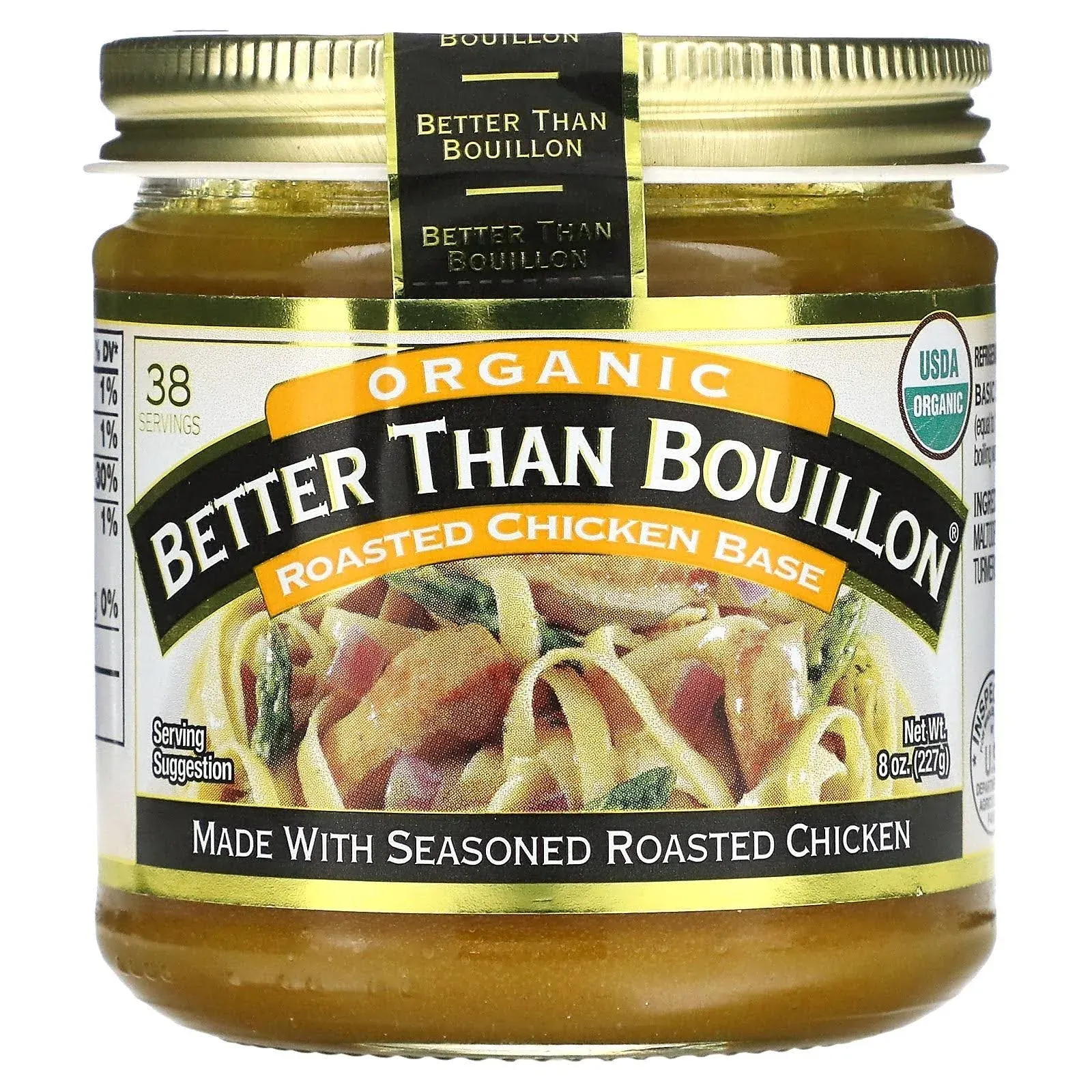 Better Than Bouillon Vegetable Base, Organic, Seasoned - 8 oz