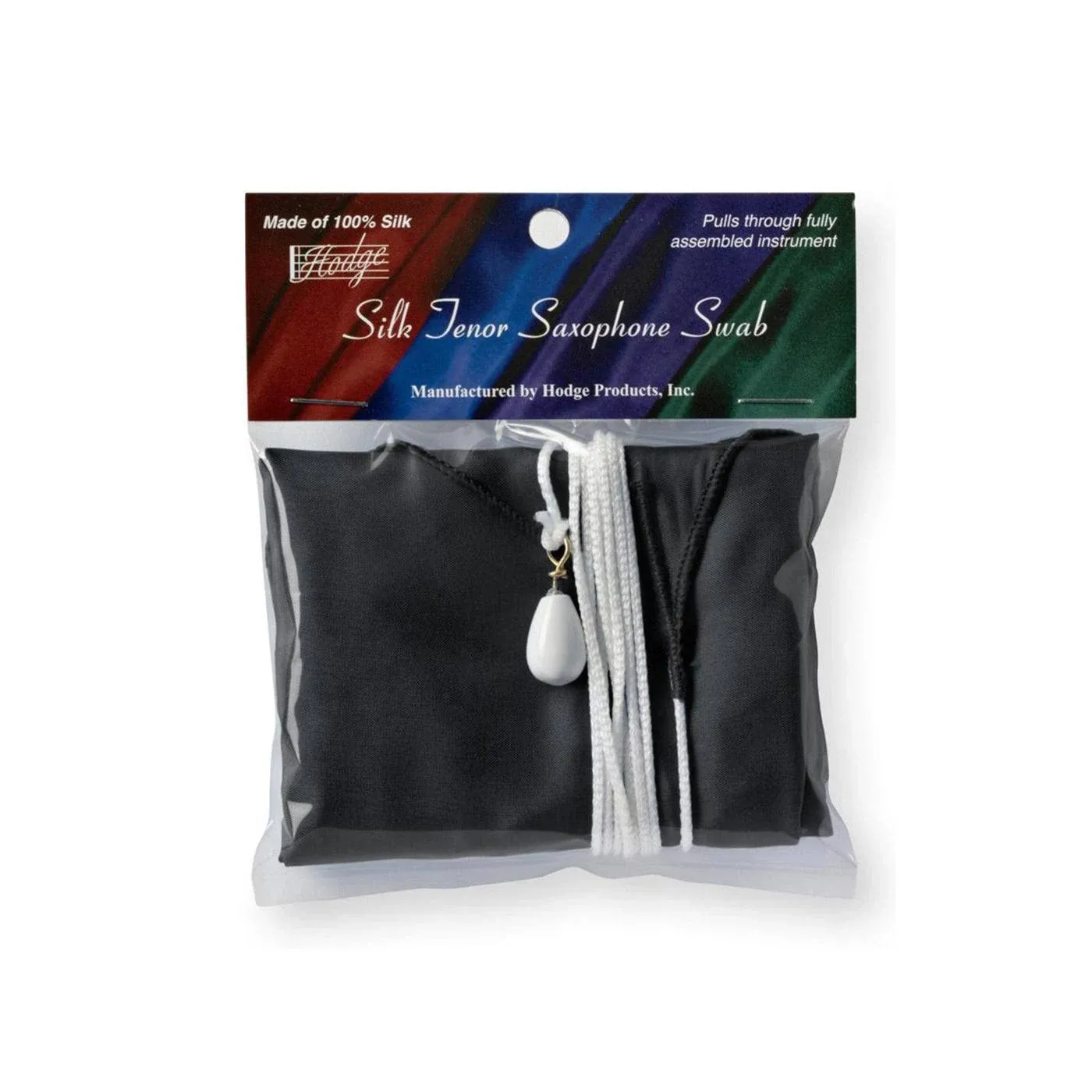 Hodge Silk Swab, Tenor Saxophone, Black