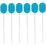 Cake Tester Small Blue Silver pack of 6